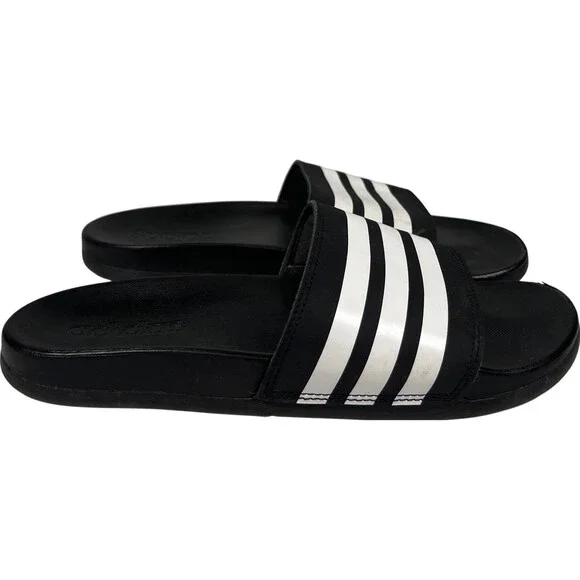 adidas | Shoes | Adidas Womens Black Adilette Comfort Slide  display picture 1